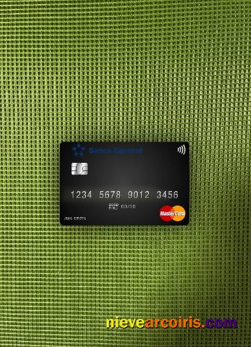 Panama Banco General mastercard photolook